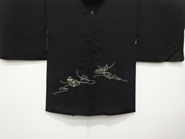 JAPANESE HAORI / EMBROIDERY / KUMIHIMO CORD PATTERN